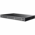 TP-Link Omada SG3452XMPP Ethernet Switch - 48 Ports - Manageable - Gigabit Ethernet - 10/100/1000Base-T  10GBase-X - 3 Layer Supported - 913.40 W Power Consumption - 750 W PoE Budget -