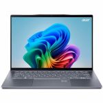 Acer Swift 14 AI SF14-11T SF14-11T-X53K 14.5in Touchscreen Notebook - WQXGA - Qualcomm Oryon - 16 GB - 1 TB SSD - English Keyboard - Iron - Qualcomm Snapdragon X Elite (X1E-78-100) Chip