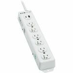 Eaton Tripp Lite Series Safe-IT UL 1363 Medical-Grade Power Strip  6 Hospital-Grade Outlets  USB Charging  Safety Covers  Antimicrobial  6 ft. Cord - NEMA 5-15P-HG - 1 x USB Type A  1 x