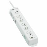 Eaton Tripp Lite Series Safe-IT UL 1363 Medical-Grade Power Strip  6 Hospital-Grade Outlets  USB Charging  Safety Covers  Antimicrobial  2 ft. Cord - NEMA 5-15P-HG - 1 x USB Type A  1 x