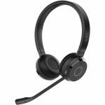 Jabra Evolve 65 TE Headset - Stereo - Wireless - Bluetooth - 100 ft - 20 Hz - 20 kHz - Over-the-head  On-ear - Binaural - Supra-aural - Electret Condenser  Uni-directional Microphone