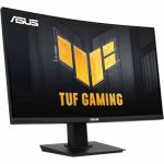 ASUS VG24VQER TUF 23.6in Curved Gaming Monitor VA Panel 16:9 Aspect Ratio 1920x1080 FHD Resolution 180Hz Refresh Rate