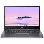 Acer Chromebook Plus 514 CBE594-1T CBE594-1T-33PQ 14in Touchscreen Chromebook - Full HD - Intel Core i3 i3-N305 - 8 GB - 256 GB SSD - English (US) Keyboard - Silver - Intel Chip - 1920