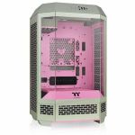 Thermaltake The Tower 300 Matcha Plum Micro Tower Chassis - Micro Tower - Tempered Glass  SPCC - Mini ITX  Micro ATX Motherboard Supported - 8 x Fan(s) Supported - 3 x Internal 3.5in Ba