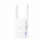 Tenda A23 Dual Band IEEE 802.11 a/b/g/n/ac/ax 1.47 Gbit/s Wireless Range Extender - 2.40 GHz  5 GHz - 1 x Network (RJ-45) - Gigabit Ethernet - 11 W - 1 Pack