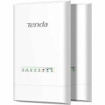 Tenda OS3 IEEE 802.11a/n/ac 867 Mbit/s Wireless Range Extender - Outdoor - 5 GHz - 3.1 Mile Maximum Outdoor Range - 1 x Network (RJ-45) - Fast Ethernet - 4.70 W - Pole-mountable  Wall M