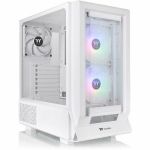 Thermaltake Ceres 350 MX Snow Mid Tower Chassis - Mid-tower - Snow - Tempered Glass  Mesh  SPCC - 3 x 140mm Fan(s) Installed - Mini ITX  Micro ATX  ATX  EATX Motherboard Supported - 5 x