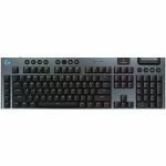 Logitech G915 X LIGHTSPEED Low-Profile Wireless Gaming Keyboard  Double-Shot PBT Keycaps  Fully Programmable Keys  RGB Backlighting  Sleek Aluminum Finishing  GL Blue Clicky Switches -