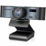 ROCWARE RC16 Webcam - 8.3 Megapixel - 30 fps - USB 3.0 Type C - 4K - 3840 x 2160 Video - CMOS Sensor - 110&deg; Angle - 8x Digital Zoom - Microphone - Chromebook - Windows 7  Windows 8.