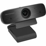 ROCWARE RC19 Webcam - 2.1 Megapixel - 30 fps - USB 2.0 - Full HD - 1920 x 1080 Video - CMOS Sensor - Auto-focus - 90&deg; Angle - Bracket - 4x Digital Zoom - Microphone - Chromebook  Co