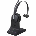 Yealink WH64 Headset - Microsoft Teams Certification - Mono - Wireless - Bluetooth/DECT - 20 Hz - 20 kHz - Over-the-head  On-ear - Monaural - Supra-aural - MEMS Technology  Noise Cancel