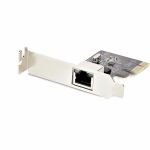 StarTech.com 1-Port Gigabit PCIe Network Adapter Card  Low-Profile 10/100/1000Mbps PCI Express NIC  Realtek RTL8111H  TAA Compliant - TAA-Compliant Gigabit Network Card with Realtek RTL