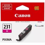 Canon ChromaLife100 CLI-231 Original Standard Yield Inkjet Ink Cartridge - Magenta - 1 Pack - 8.2 mL