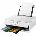 Canon PIXMA TS8820 Wireless Inkjet Multifunction Printer - Color - Copier/Printer/Scanner - 4800 x 1200 dpi Print - Automatic Duplex Print - Color Flatbed/CIS  ADF Scanner - 2400 x 4800