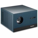 ViewSonic LX60HD 1080p LED Portable Projector with Built-in Google TV and Netflix  630 ANSI Lumens  H/V Keystone  Auto Focus  Bluetooth  and Wi-Fi for Smart Home Theater - Front - 1080p