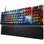 SteelSeries Apex Pro Gen 3 Gaming Keyboard - Cable Connectivity - USB Type C Interface - RGB LED Media Control Hot Key(s) - Windows 8.1  Mac OS X 10.13 High Sierra - English (US) - Xbox