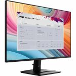 MSI Pro PRO MP275 E2 27in Class Full HD LCD Monitor - 16:9 - Matte Black - 27in Viewable - In-plane Switching (IPS) Technology - 1920 x 1080 - 16.7 Million Colors - Adaptive Sync - 300