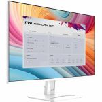 MSI Pro PRO MP275W E2 27in Class Full HD LCD Monitor - 16:9 - Matte White - 27in Viewable - In-plane Switching (IPS) Technology - 1920 x 1080 - 16.7 Million Colors - Adaptive Sync - 300