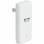 Eaton Tripp Lite Series Flat 1-Port USB-C Wall Charger - GaN Technology  20W PD 3.0 Charging  White - 20 W - 120 V AC  230 V AC Input - 5 V DC/3 A  9 V DC Output - White