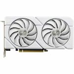 ASUS DUAL-RTX4060-O8G-EVO-WHITE Dual GeForce RTX 4060 EVO White OC Edition Graphics Card 8GB GDDR6 PCI Express 4.0 1x HDMI 2.1a