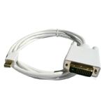 Mini displayport Male to DVI-D Male 10' 