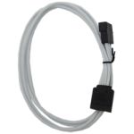 Molex to SATA Power Extension 1.5' With White Sleeve