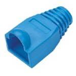 RJ45 PVC Boot OD:6.0mm for Cat.6 Cable Blue 10pcs