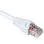 RJ45 PVC Boot OD:6.0mm for Cat.6 Cable White 10pcs