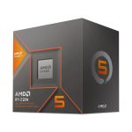 AMD Ryzen 5 8600G Desktop Processor 6 Cores 12 Threads 4.3GHz Base 5.0GHz Turbo Socket AM5 65W TDP Boxed 100-100001237BOX