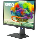 BenQ PD2705Q 27in 2K QHD IPS USB-C Calibrated LCD Monitor for Designer - 16:9 - Gray - 27in Viewable - In-plane Switching (IPS) Technology - WLED Backlight - 2560 x 1440 - 16.7 Million