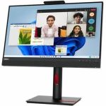 Lenovo ThinkCentre Tiny-In-One 24 Gen 5 23.8in Webcam Full HD LED Monitor - 16:9 - Black - 24in Class - In-plane Switching (IPS) Technology - WLED Backlight - 1920 x 1080 - 16.7 Million