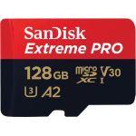 SanDisk Extreme PRO 128 GB Class 3/UHS-I (U3) V30 microSDXC - 200 MB/s Read - 90 MB/s Write