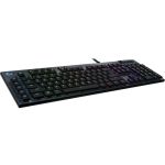 Logitech 920-008984 G815 Lightsync RGB Mechanical Gaming Keyboard Media Keys USB GL Tactile Switches Black