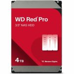 Western Digital WD4005FFBX Red Pro 4TB 3.5in Internal Hard Drive - SATA 7200rpm 256MB Buffer Conventional Magnetic Recording (CMR)