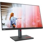 Lenovo ThinkVision P24q-30 23.8in WQHD WLED LCD Monitor - 16:9 - Raven Black - 24in Class - In-plane Switching (IPS) Technology - 2560 x 1440 - 16.7 Million Colors - 300 Nit - 4 ms - 60