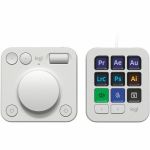 Logitech 920-012661 MX Creative Console Programmable Keypad With 9 Customizable LCD Keys and Control Dial for Graphic Design Vid