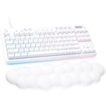 Logitech 920-010413 G713 Wired Mechanical GamingKeyboard White Mist GX Brown Switches