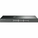 TP-Link Omada 24-Port Gigabit Easy Smart Switch - 24 Ports - Gigabit Ethernet - 10/100/1000Base-T - 2 Layer Supported - 13.66 W Power Consumption - Twisted Pair - Rack-mountable