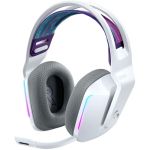 Logitech 981-000882 Lightspeed Wireless RGB Gaming Headset Binaural Uni-directional Microphone White G733