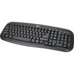 SIIG JK-US0012-S1 USB 1.1 Desktop Keyboard Black