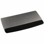 3M Gel Wristrest Platform for Keyboard - 1in x 19.58in x 10.62in Dimension - Black - Gel  Leatherette - 1 Pack