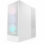 NZXT CM-H72FW-R1 Flow RGB (2024) Mid-Tower Case with RGB Fans - All White