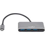 Rocstor Premium USB C Hub - 4 Port USB-C to USB-A (3x) and USB-C (1x) - Bus Powered USB Hub - USB Type-C Hub - Port Expander - USB Type C External 4 USB Port(s) - (1) USB 3.1 Port AND (