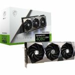 MSI G4080S16SX GeForce RTX 4080 SUPER SUPRIM X Graphics Card 16GB GDDR6X VRAM PCI Express 4.0 x16 3x DisplayPort 1.4a