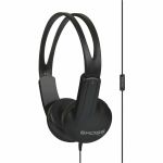 Koss ED1TCi On Ear Headset - Stereo - Mini-phone (3.5mm) - Wired - 32 Ohm - 60 Hz - 20 kHz - Over-the-head  On-ear - Binaural - Supra-aural - 4 ft Cable - Black