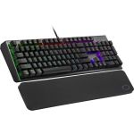 Cooler Master CK-550-GKTL1-US CK550 V2 GamingKeyboard USB 2.0 RGB Keys Mechanical Blue Keyswitches Gunmetal Black