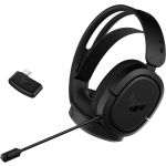 ASUS TUFGAMINGH1WL TUF Gaming H1 Wireless Headset - Stereo Wireless RF 82ft 60Ohm 20Hz-20kHz On-ear Over-the-head