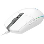 Logitech 910-005791 G203 Gaming Mouse USB 6Button 200-8000 dpi Logitech G LIGHTSYNC White