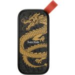 SanDisk SDSSDE30-1T00-GD25 1TB Portable SSD Dragon Edition - Up to 800MB/s USB-C USB 3.2 Gen 2 Updated Firmware -