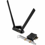 ASUS PCE-BE92BT WiFi 7 802.11be PCI-E Adapter 2x External Antennas 2.4/5.0/6.0GHz BT 5.4